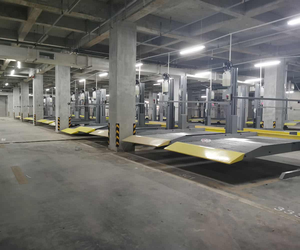 宁远县三层PSH型立体车库停车设备价格