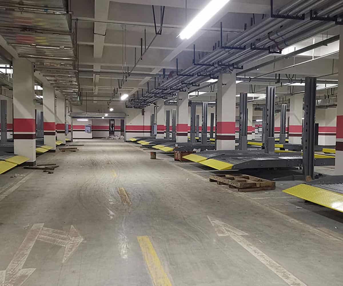 蓝山县家用简易升降机械式立体车库过规划