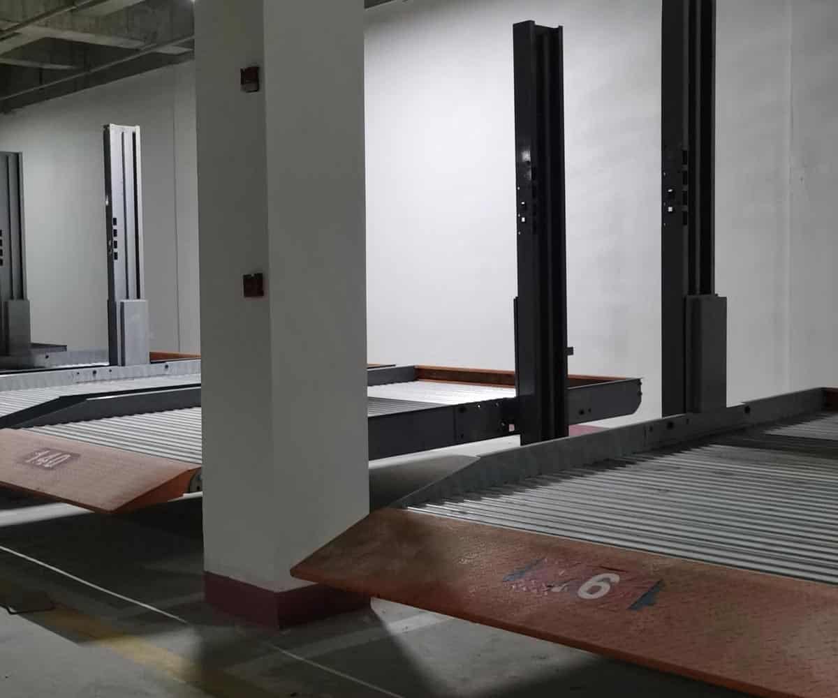 沾益区双柱简易式立体停车过规划