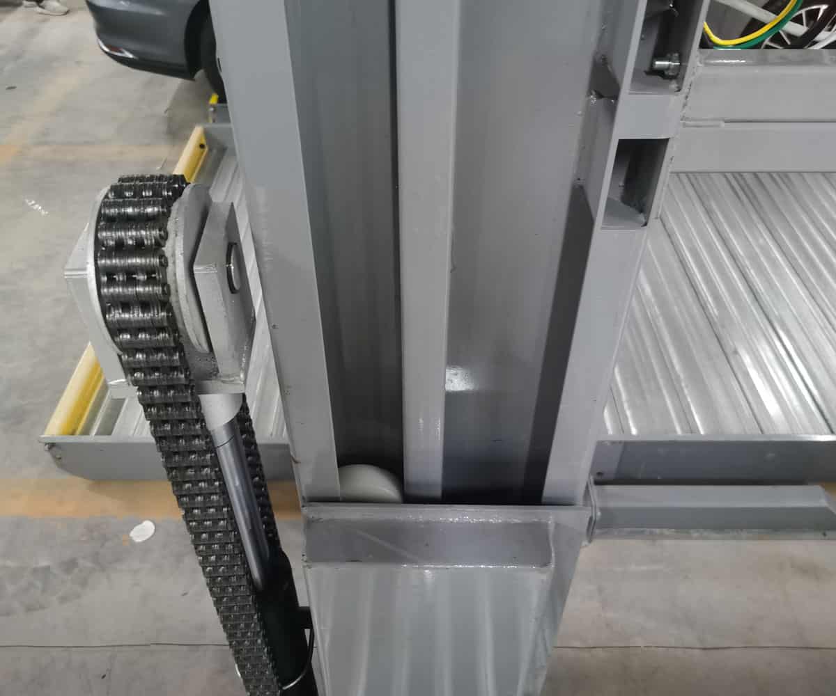 通道县地下室简易类停车库过验收