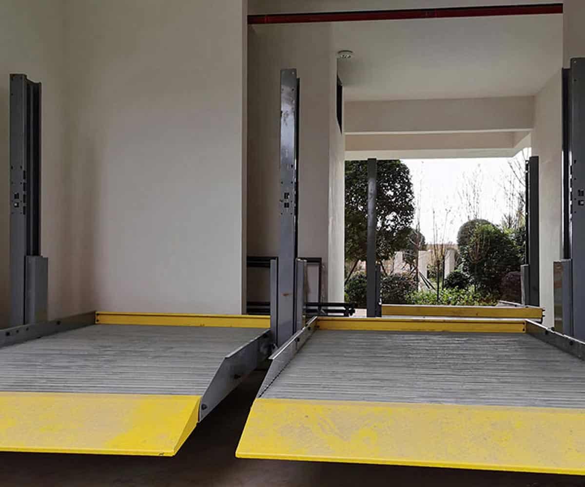 江华县两柱简易式立体停车场价格