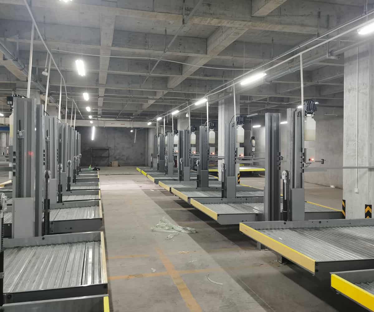 永昌县双柱简易升降机械式立体车库租用