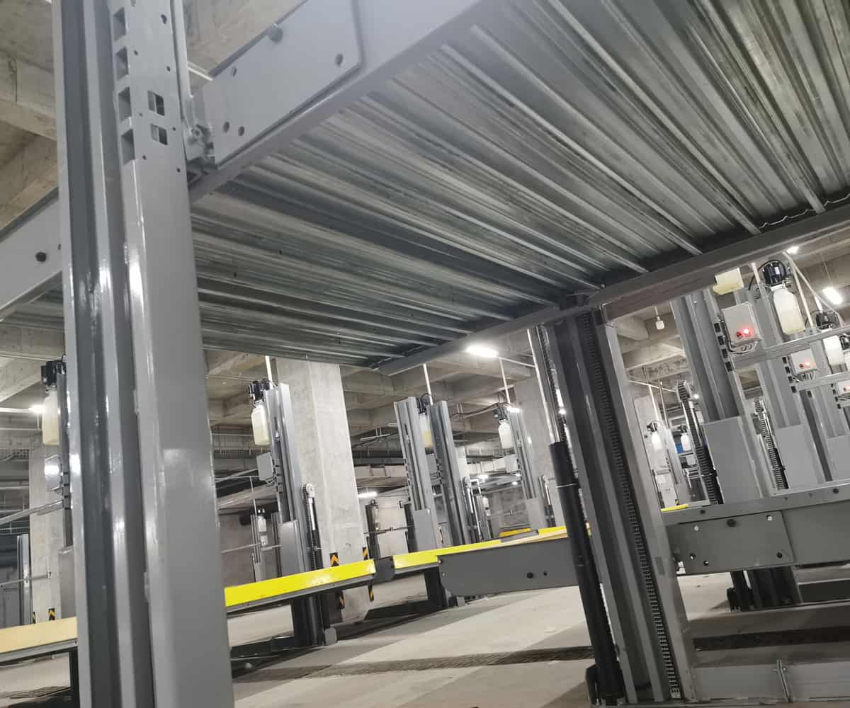 扶风县四柱式停车库租赁