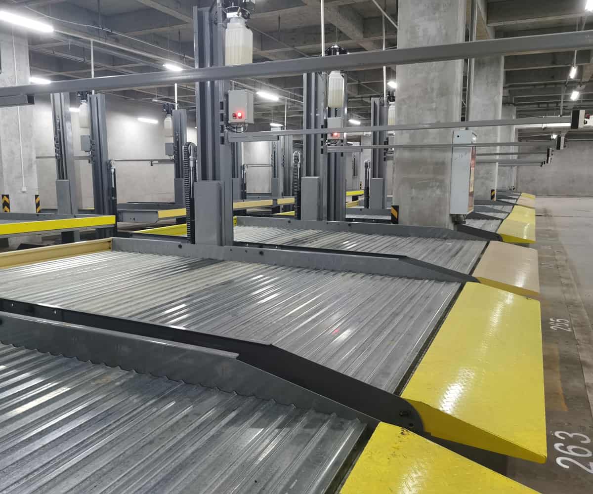 庆城县两层简易升降类机械停车安装