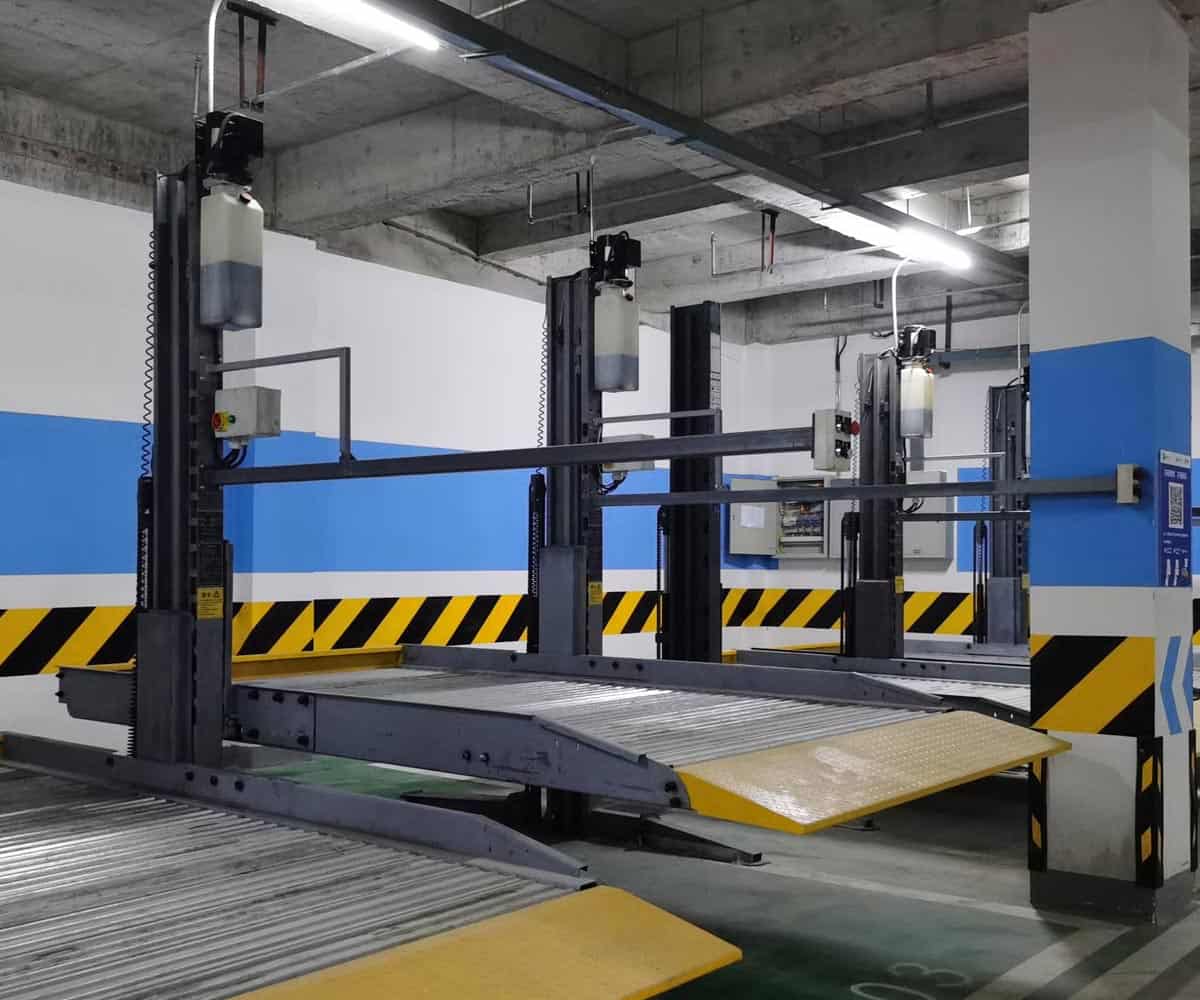 永州市两层简易升降立体停车位过规划