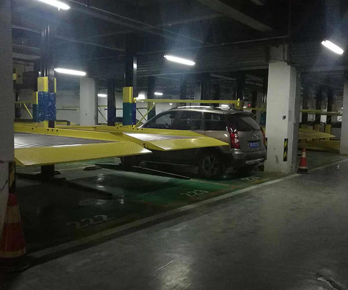 扶风县二层升降横移停车设备长租