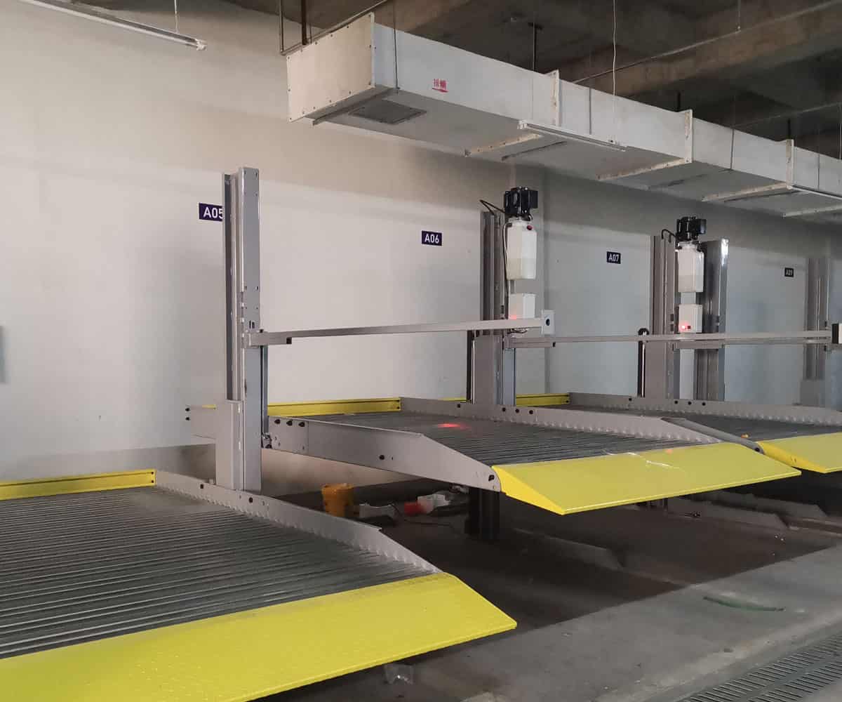 京山市双柱停车设备短租