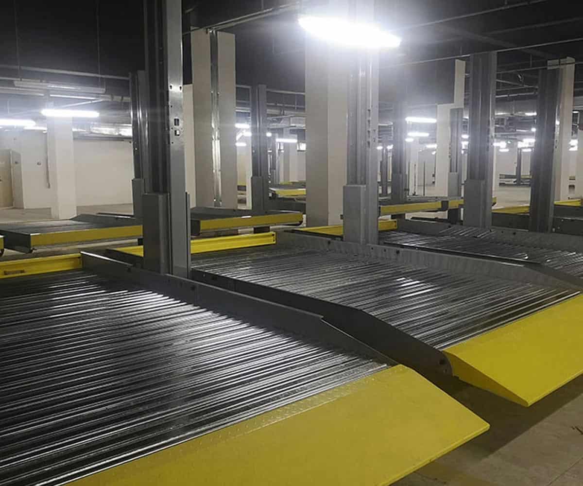 三层升降横移立体车库停车设备回购 三层升降横移立体车库停车设备回购