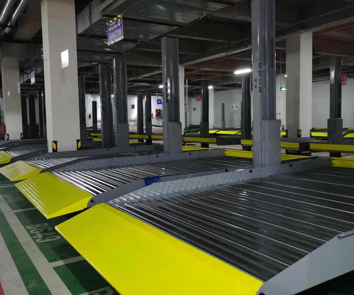 邵东县2层简易式机械式立体车库安装