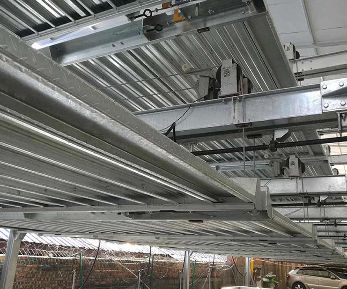 立体车库在设计时就考虑通道宽度以及尺寸高度的要求