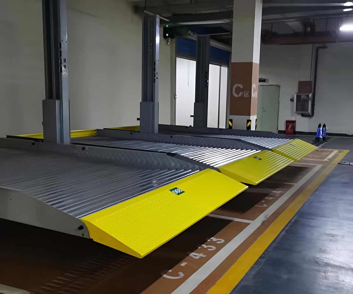 立体车位租赁新纪元垂直升降机械立体停车设备上门安装全解析