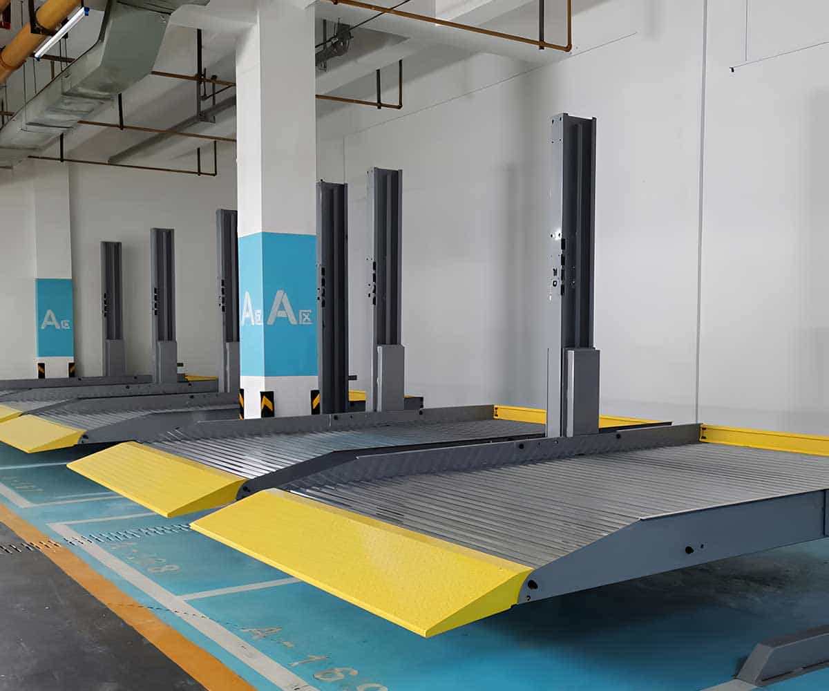 二层简易机械车库一次升降大约耗多少电