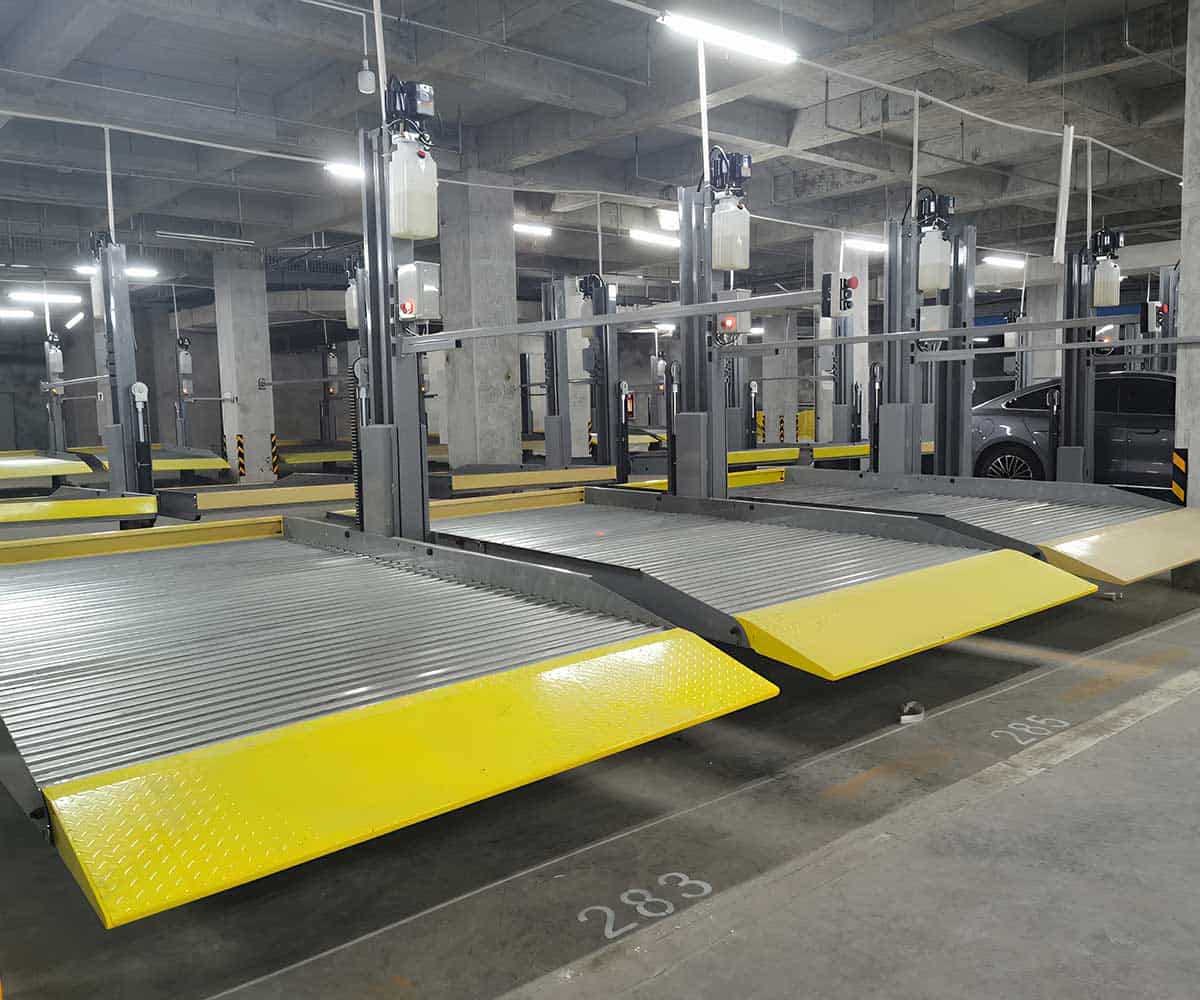 两柱式立体停车场拆除维修服务