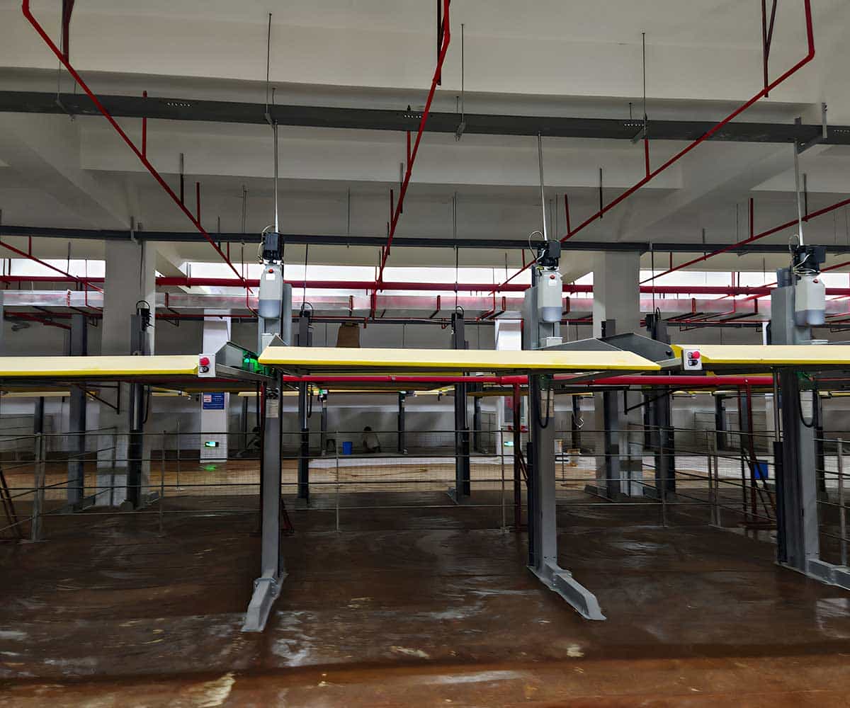 升降平移机械式立体车库的安装方式探讨