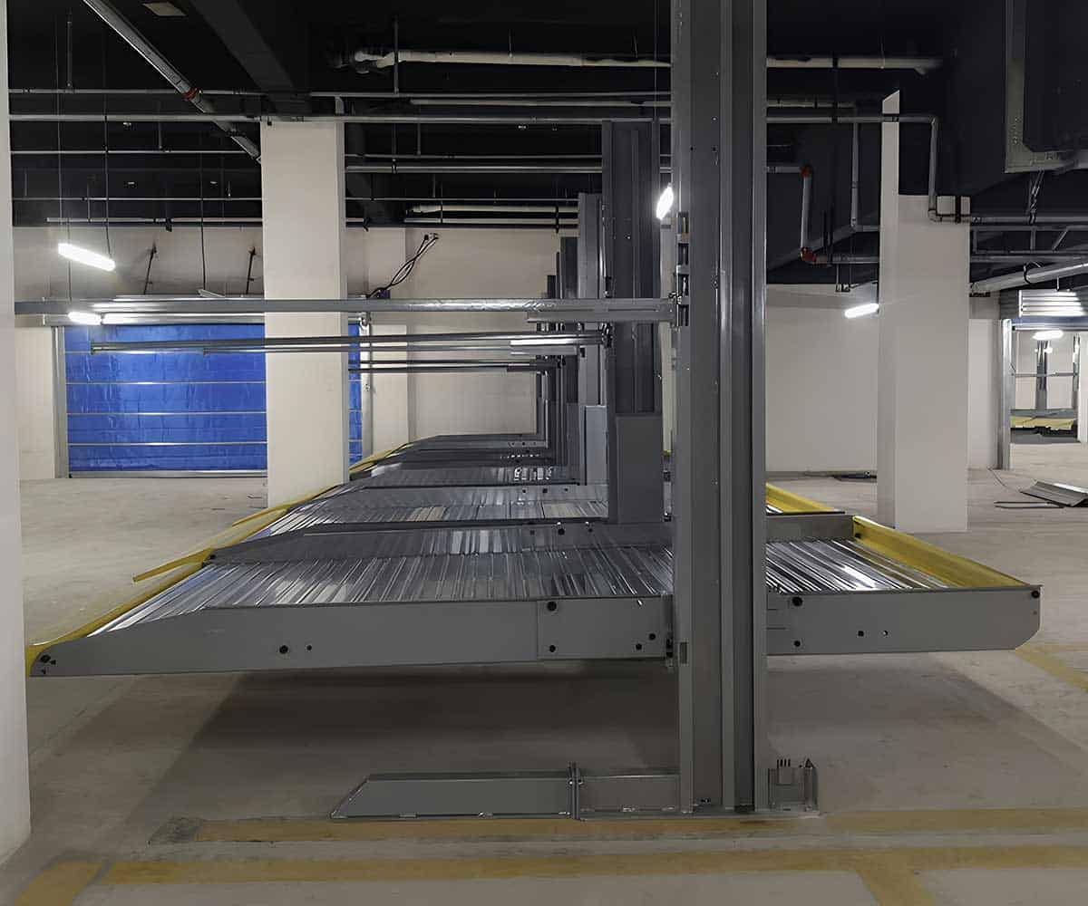 升降横移机械式立体停车设备现场勘查与方案设计