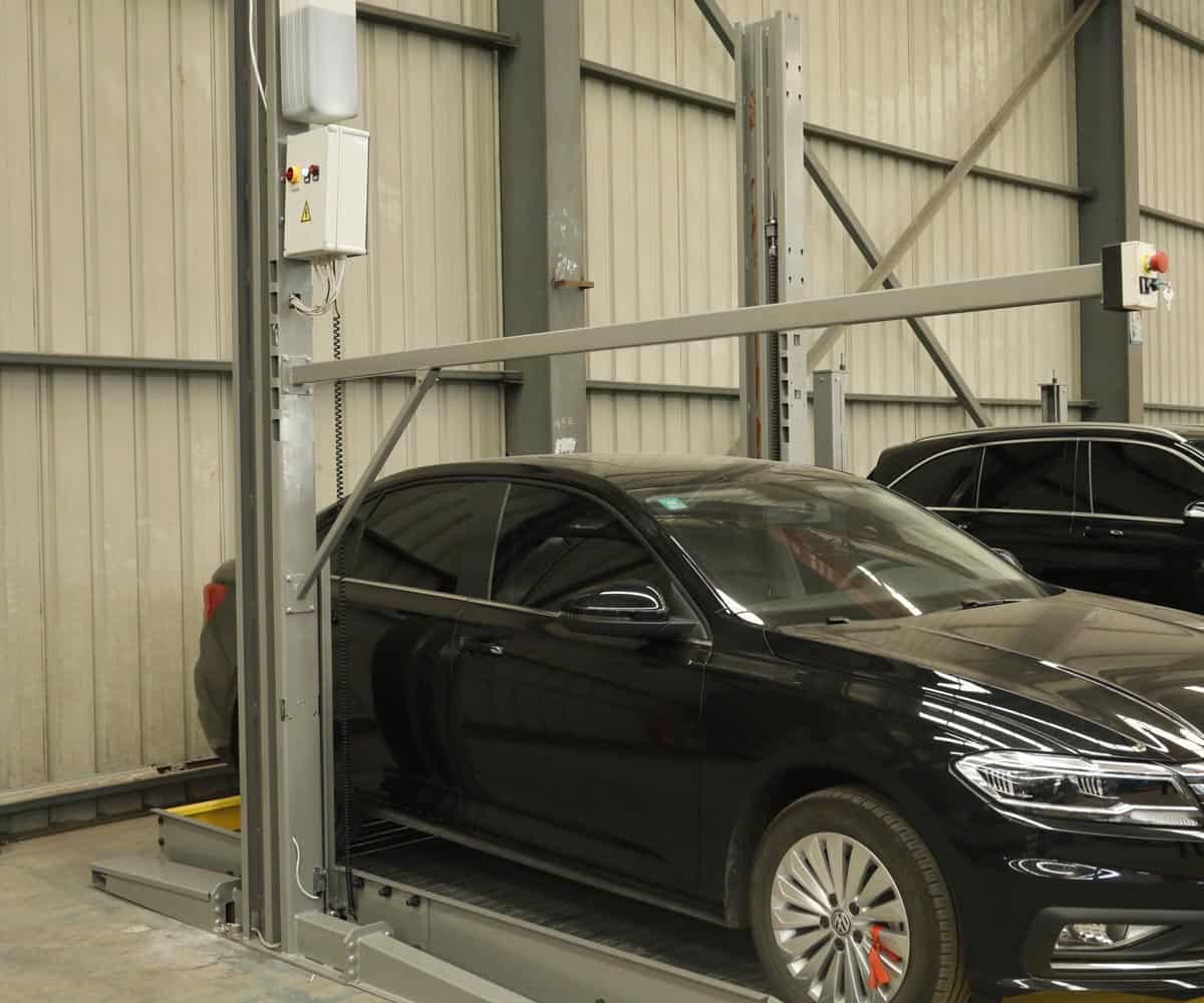 二层简易升降停车位