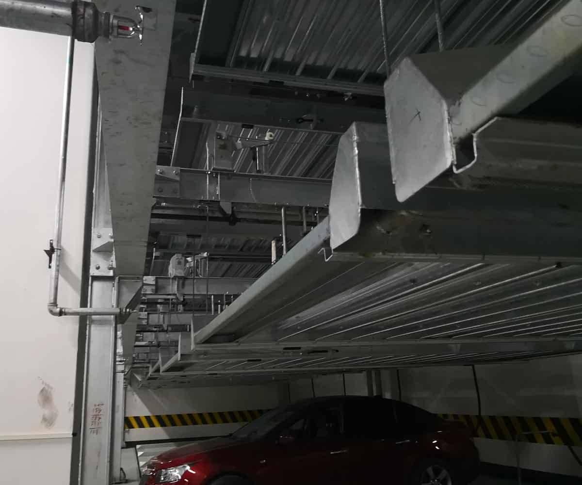 PSH2二层升降横移机械式停车设备